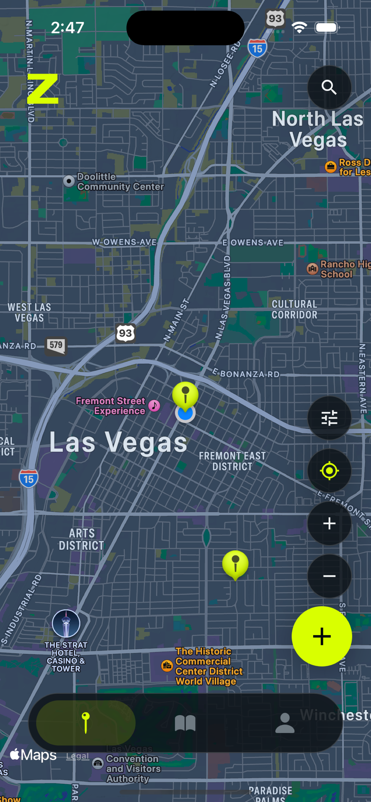 Zona project screenshot